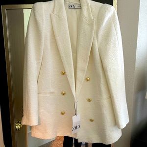 BRAND NEW White Blazer from Zara
